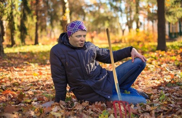 Ляшко в осінньому листі «взірвав» соцмережі. ФОТО