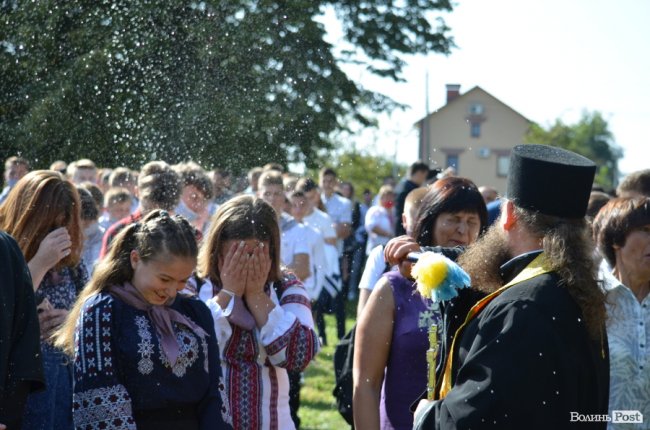  Як у луцькому «політесі» вітали першокурсників. ФОТОРЕПОРТАЖ