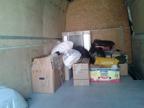 Волиняни передали бійцям теплі речі, аптечки та прилади нічного бачення. ФОТО