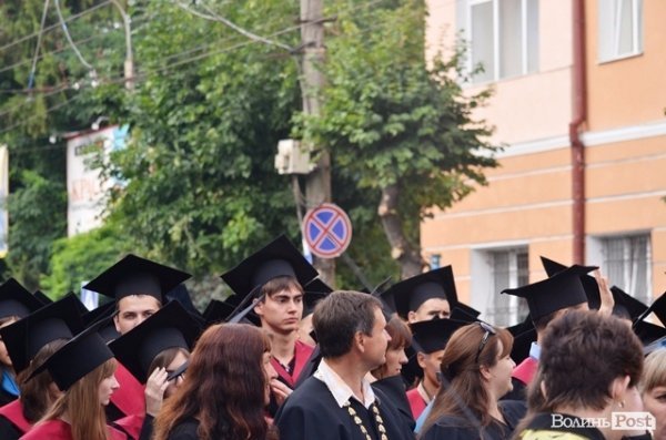 Інавгураційне відкриття та посвята першокурсників СНУ імені Лесі Українки. ФОТО