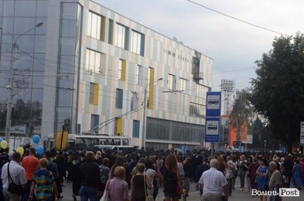 Інавгураційне відкриття та посвята першокурсників СНУ імені Лесі Українки. ФОТО