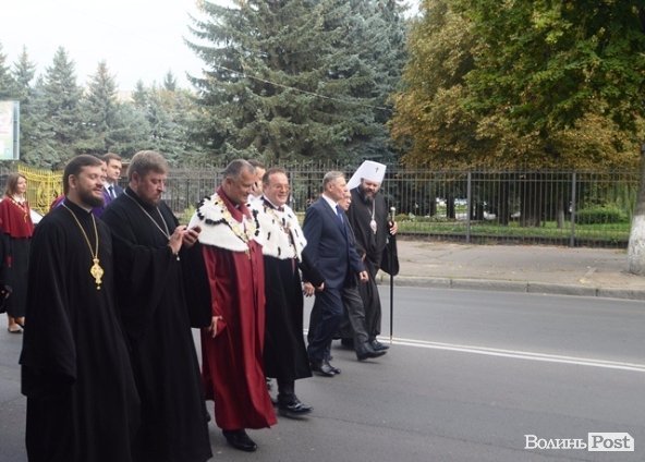 Інавгураційне відкриття та посвята першокурсників СНУ імені Лесі Українки. ФОТО