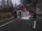 На автодорозі Київ-Ковель на ходу загорілася вантажівка. ФОТО