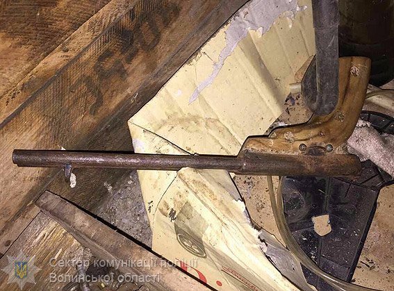 У волинянина знайшли саморобний пістолет