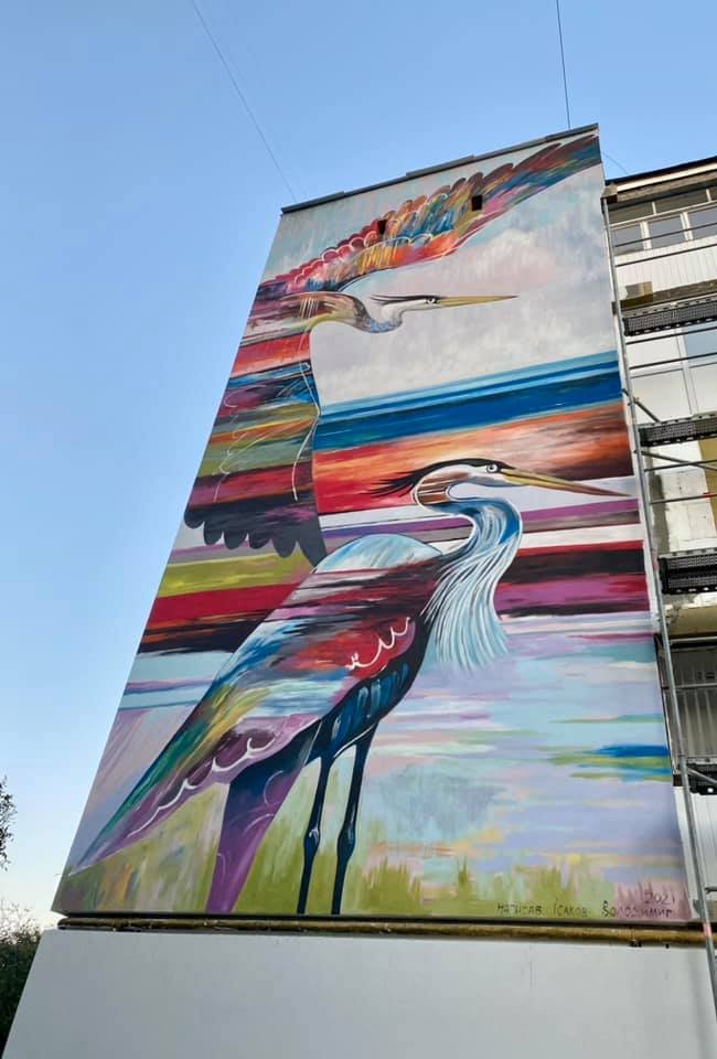 У Луцьку з‘явився новий мурал