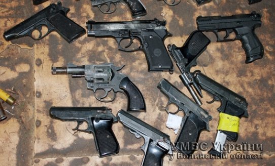 На Волині знищили більше сотні одиниць зброї. ФОТО