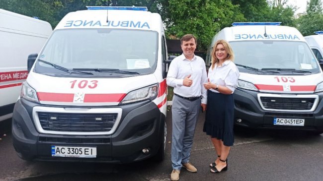 Волинь отримала останню партію новеньких «швидких»: у які села та міста вони поїдуть