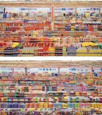 Андреас Гурскі «99 центів ІІ диптих», 2001. 3 346 456 доларів