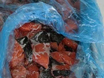 Через Волинь намагалися нелегально ввезти лосось з Британії. ФОТО
