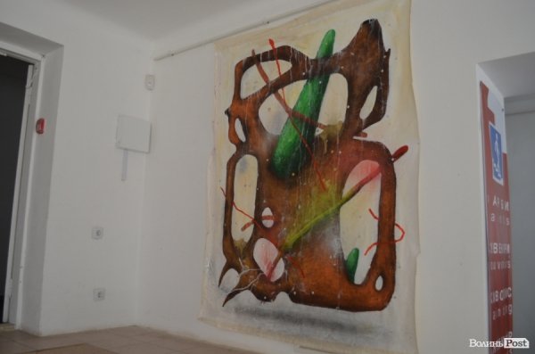 У Луцьку ‒ виставка абстрактного живопису. ФОТО