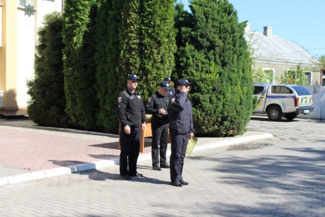 У Луцьку нагородили патрульних, які брали участь у війні з Росією. ФОТО