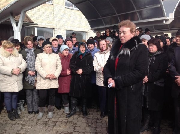 На «Волиньторфі» заблокували прохідну, щоб захиститися від «рейдерів». ФОТО