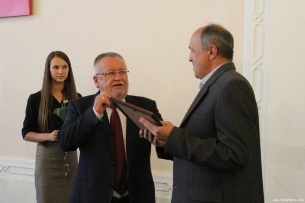 Губернатор нагородив волинських журналістів. ФОТО