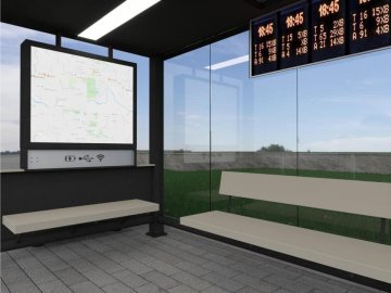 Де у Луцьку встановлять «розумні» зупинки та електронні табло. ФОТО.  АДРЕСИ