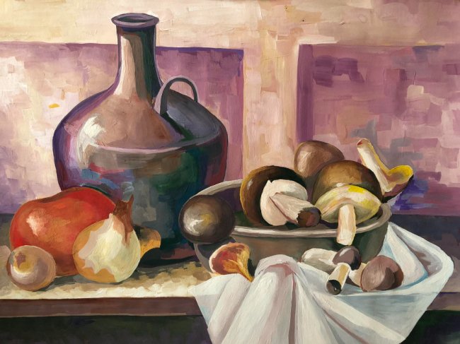 Волинянка малює картини вогнем та металом. ФОТО