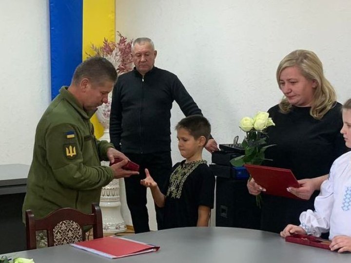 На Волині нагороди загиблих Героїв отримали їхні діти. ФОТО