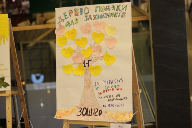 У «ПортCity» – виставка робіт юних патріотів Волині