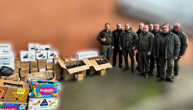 Волинським воїнам на фронт привезли 50 FPV-дронів