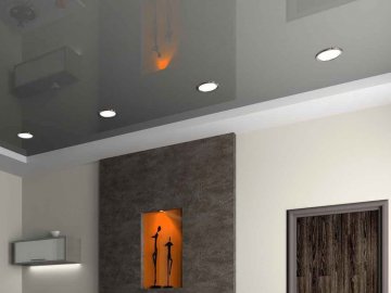 Переваги та недоліки натяжних стель*