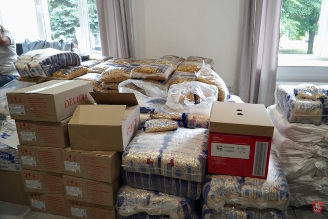 На Волині переселенці вчергове отримали допомогу від німецького благодійника 