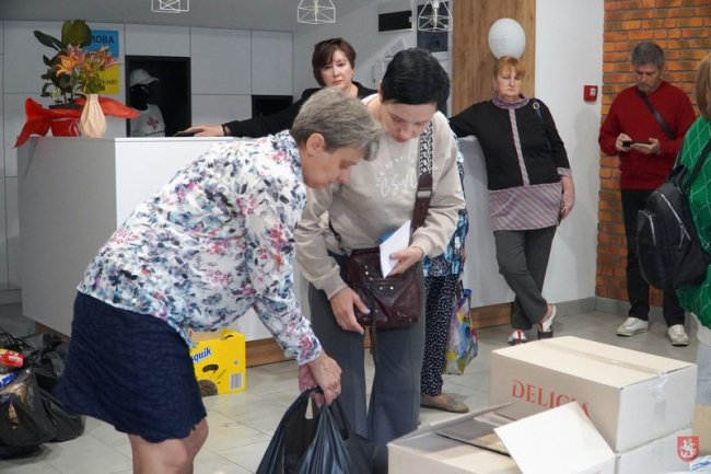 На Волині переселенці вчергове отримали допомогу від німецького благодійника 