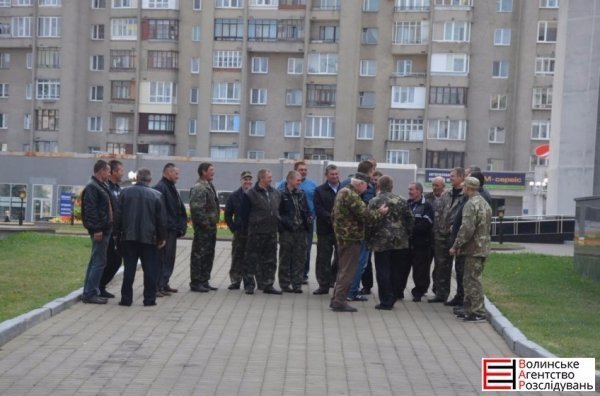 На Волині протести під стінами ОДА. ФОТО