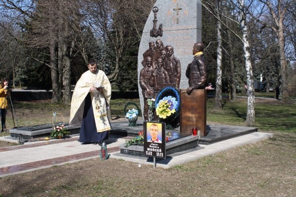 На Волині вшанували пам'ять Героя Небесної сотні Василя Мойсея. ФОТО