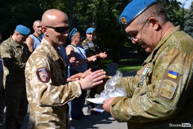 «Ніхто крім нас». У Луцьку святкують День десантника