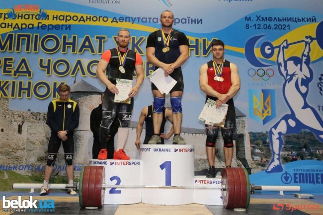 Волинські спортсмени здобули 3 медалі на чемпіонаті України з важкої атлетики