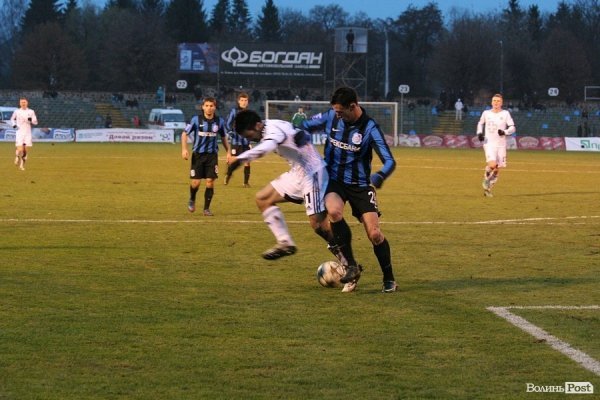 «Волинь» програла «Чорноморцю». ФОТО. ВІДЕО