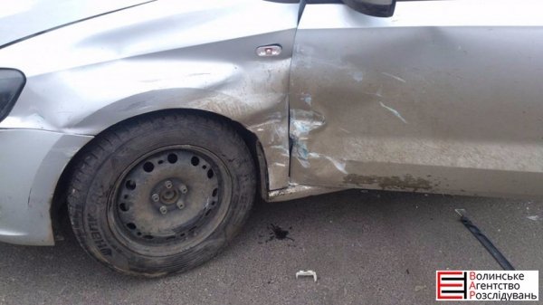 У Луцьку - ДТП на Шопена. ФОТО