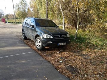Автомобілісти-порушники влаштували аншлаг у луцькому парку. ФОТО