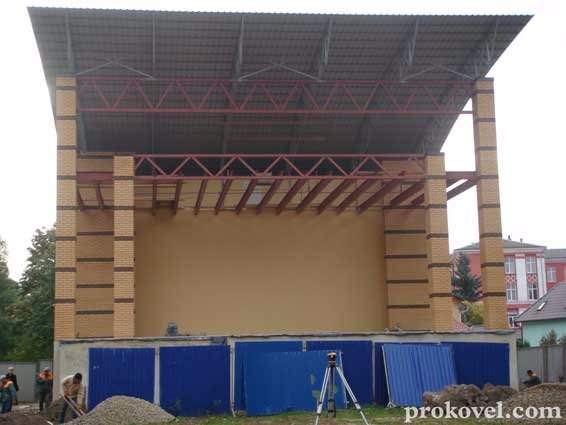 Літня сцена в Ковелі обійдеться у 4,5 мільйона гривень