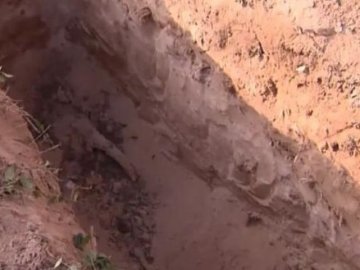 Детективна історія: на Чернігівщині з могили  зникла труна з тілом священника. ВІДЕО