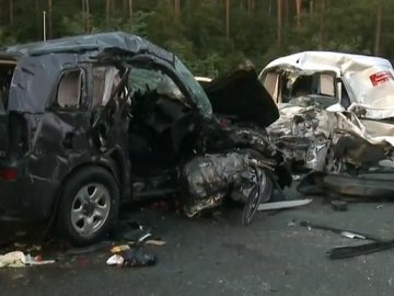 Перетнув подвійну суцільну: під Києвом – смертельна аварія. ФОТО. ВІДЕО