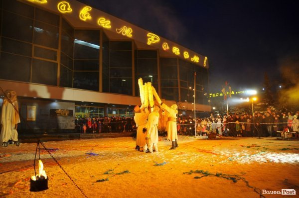 «Різдво у Луцьку»: вражаюче театральне дійство від гостей зі Львова