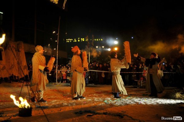 «Різдво у Луцьку»: вражаюче театральне дійство від гостей зі Львова