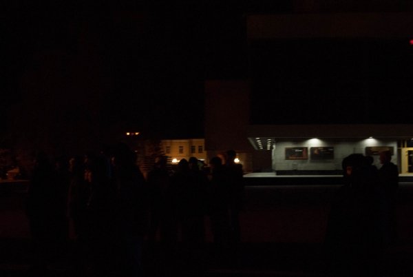 Фото нічного бунту в Луцьку