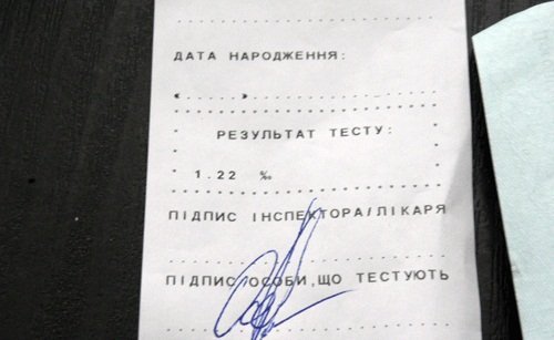 У Луцьку зловили п'яного таксиста