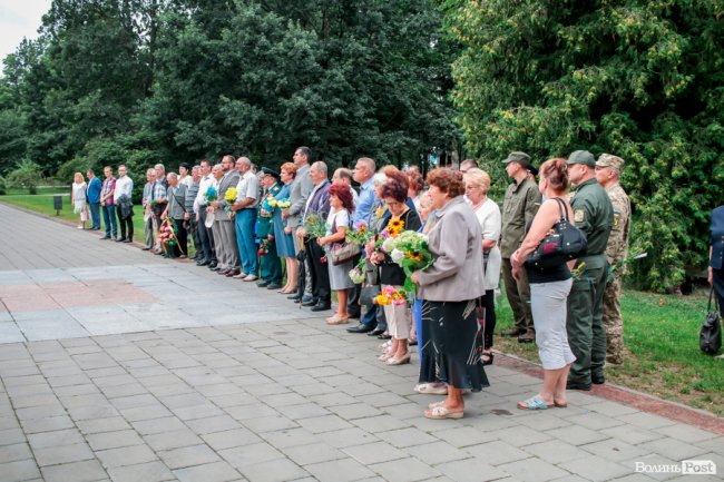 У Луцьку відзначили річницю визволення області від нацистських загарбників. ФОТО
