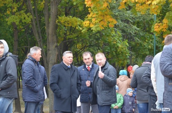 У Луцьку облаштували Сквер Героїв Майдану. ФОТО