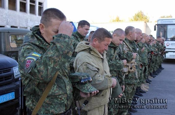 Спецпризначенців «Світязю» знову відправили в АТО. ФОТО