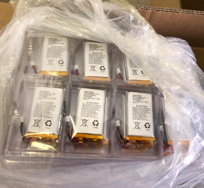 Китаянка переправляла через «Ягодин» контрабандні батареї на 1,3 мільйона. ФОТО