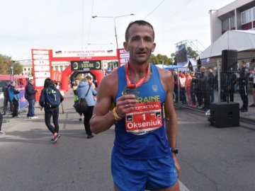 Лучанин виборов «золото» у Запорізькому міжнародному півмарафоні