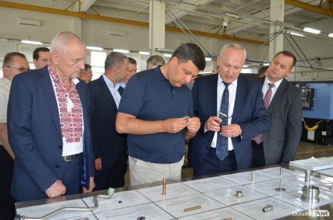 Як Прем’єр-міністр «інспектував» луцький «Мотор». ФОТО
