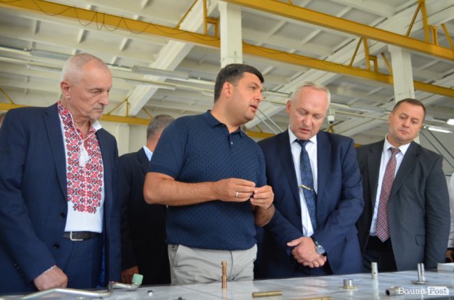 Як Прем’єр-міністр «інспектував» луцький «Мотор». ФОТО