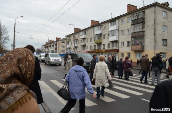 Бунт у Луцьку: як перекривали дорогу. ФОТО. ВІДЕО