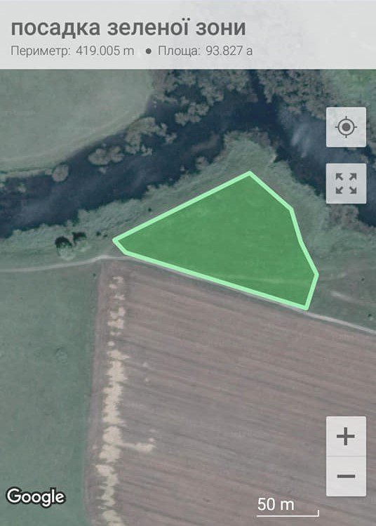 Екологічна акція у Промені, або Як у шквальний вітер народжувався новий ліс. ФОТО