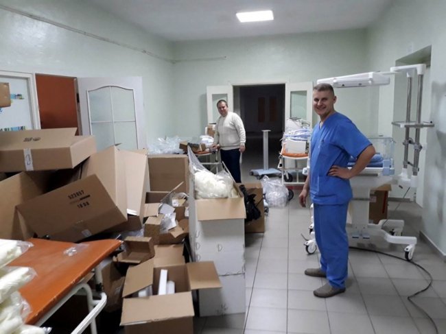 Луцька дитяча лікарня отримала благодійну допомогу з Німеччини. ФОТО