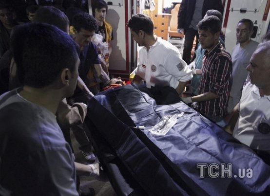 Фото аварії на шахті в Туреччині